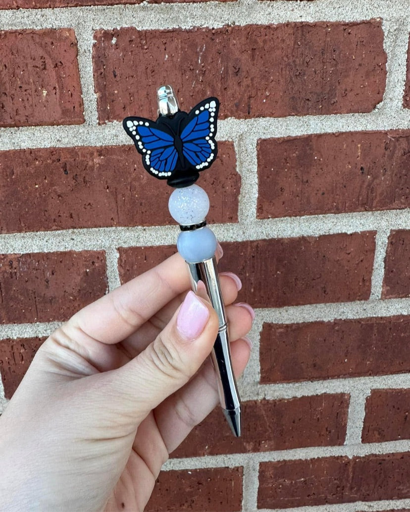 Blue Butterfly Pen